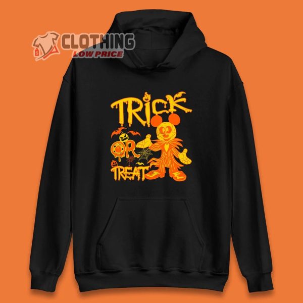 Trick Or Treats Mickey Halloween Merch, Mickey Halloween Shirt, Mickey And Friends Trick Or Treat Shirt, Disney Mickey’s Trick Or Treat Hoddie