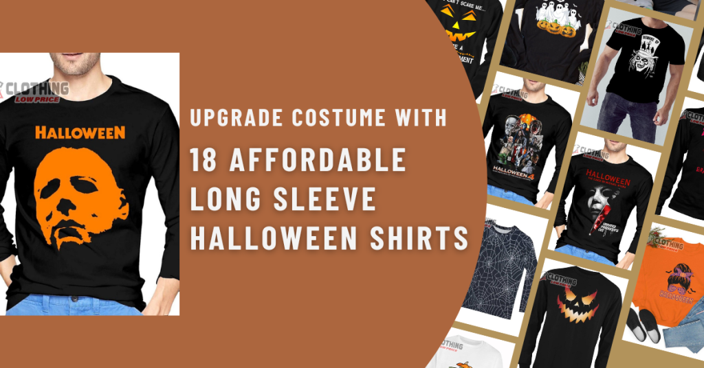 Upgrade Costume with These 18 Affordable Long Sleeve Halloween Shirts