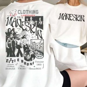Vintage 2023 Maneskin Merch, Maneskin 2023 World Tour Shirt, This Is Maneskin Tee, Vintage 2023 Maneskin Rush World Tour Sweatshirt
