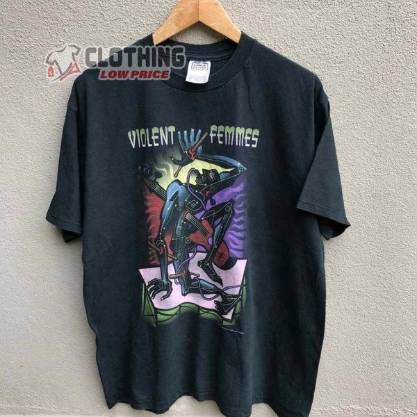 Vintage 90S Violent Femmes Band Tee, Violent Femmes Band T-Shirt, Violent Femmes Shirt, Violent Femmes Tour Merch, Violent Femmes Fan Gift
