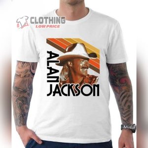 Vintage Alan Jackson Retro Country Unisex Tshirt Alan Jackson Tour 2023 Shirt Country Music Alan Jackson Shirt