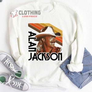 Vintage Alan Jackson Retro Country Unisex Tshirt Alan Jackson Tour 2023 Shirt Country Music Alan Jackson Shirt1