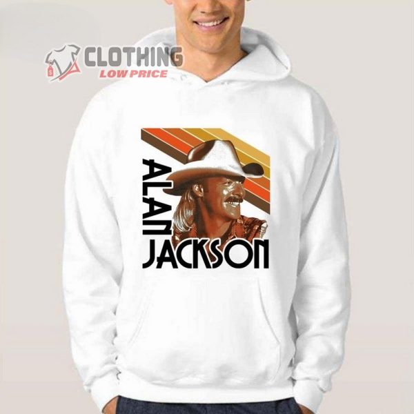 Vintage Alan Jackson Retro Country Unisex Tshirt, Alan Jackson Tour 2023 Shirt, Country Music Alan Jackson Shirt