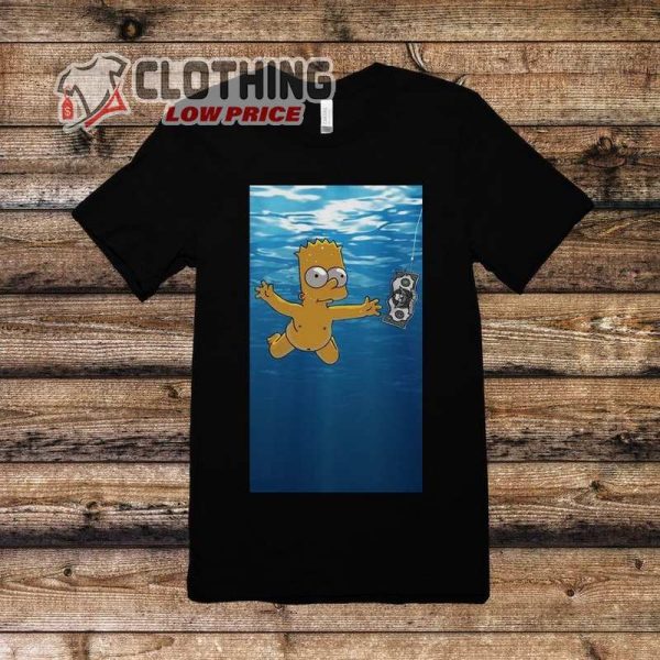 Vintage Bart Simpson The Simpsons Shirt, Retro Homer Simpson Tee