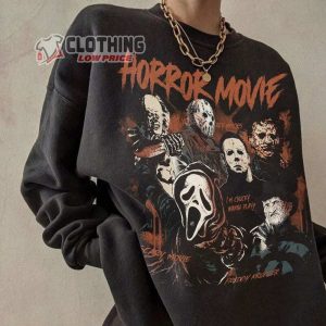 Vintage Halloween Horror Movie Sweatshirt, Halloween Scream Sweatshirt, Michael Myers Halloween Shirt, Halloween Horror Movie Shirt, Halloween Gift