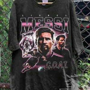Vintage Lionel Messi Miami Shirt Messi