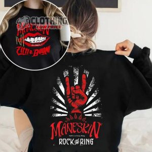 Vintage Maneskin Rush Album Sweatshirt, Maneskin 2023 Rush World Tour Tee, Maneskin Band Music United States Shirt, Maneskin Rock Concert Retro Shirt