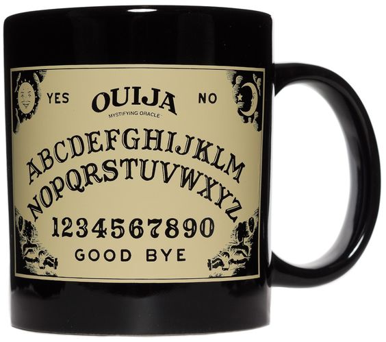 Vintage OUIJA BOARD COFFEE MUG sourpussclothing