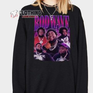 Vintage Rod Wave World Tour 2023 Tickets Merch, Rod Wave Vintage Shirt, Retro Rod Wave Nostalgia Tour Sweatshirt