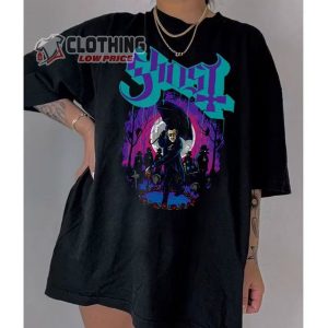 Vintage The Ghost Band Members Tee, The Ghost Band 2023 US Tour Shirt, 2023 Ghost Tour Unisex Merch, Tshirt Hoodie, Sweatshirt