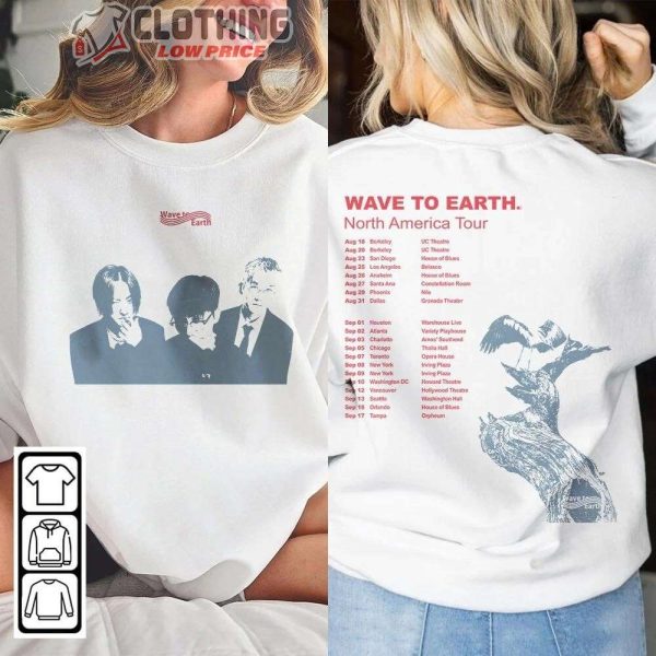 Wave To Earth Tour 2023 Setlist Merch, Wave To Earth On X Wave To Earth