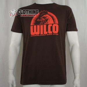 Wilco Band Rising Early Since 1994 T-Shirt, Wilco Shirt, Wilco Tour Shirt, Wilco Band Music Tee Gift