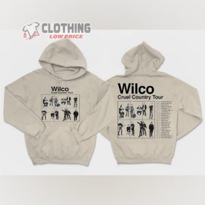 Wilco Shirt, Wilco 2023 Tour T-Shirt, Wilco Sweatshirt, Wilco Band Infinity To Us Tour 2023 Shirt, Wilco Fan Gift