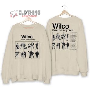 Wilco Shirt, Wilco 2023 Tour T-Shirt, Wilco Sweatshirt, Wilco Band Infinity To Us Tour 2023 Shirt, Wilco Fan Gift