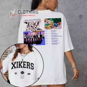 Xikers Tricky House Tour 2023 Setlist Sweatshirt Tricky House Album Lyrics Shirt House Of Tricky How To Play Album Shirt Xikers Kpop Tee Shirt1