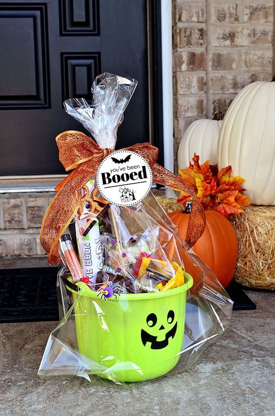 Youve Been Booed Halloween gift basket esty