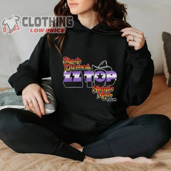 Zz Top Official Tour 2023 T- Shirt, Zz Top Songs List Greatest Hits Merch, Zz Top Concert Schedule Merch