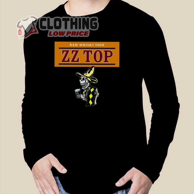 Zz Top Raw Tour 2023 Shirt, Zz Top Setlist 2023 Merch, Zz Top Songs