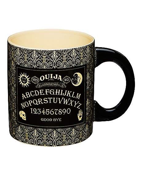 patterned Ouija Board Coffee Mug foreverhalloween