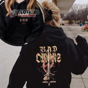 Bad Omens Fade Reaper Tee Shirt, 2023 Bad Omens Band Track List Merch, The Concrete Forever Tour 2023 Hoodie, Wraith Bad Omens Tee, Like A Villian Shirt