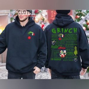 Merry Grinchmas Sweatshirt, Grinchmas Sweatshirt, Grinch Hoodie, Funny Grinch Shirt, Christmas Gift