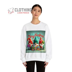 Merry Christmas Cute Sweatshirt, Family Cozy Sweatshirt, Merry Christmas Shirt, Christmas Tee Gift