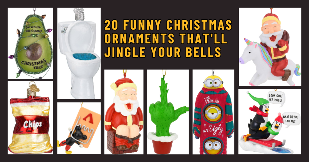 20 Funny Christmas Ornaments That'll Jingle Your Bells