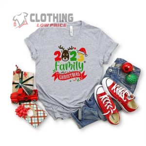 2023 Family Christmas Shirt, Family Christmas 2023 Deer Shirt, Christmas Party Tee, Christmas 2023 Gift, Best Gift Ideas Of 2023 Merch