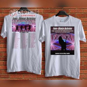 2023 Trans-Siberian Orchestra Christmas Eve Unisex T-Shirt, The Ghosts Of Christmas Eve The Best Of Tso And More Tour Dates 2023 Shirt, 2023 Tso  2 Sides Merch