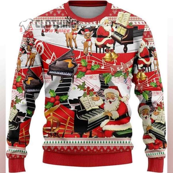 Santa Claus Lovers Christmas 3D Sweatshirt, Christmas Santa Shirt, Happy Christmas Day, Christmas Gift