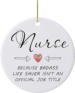 Unique Nurse Christmas Ornaments