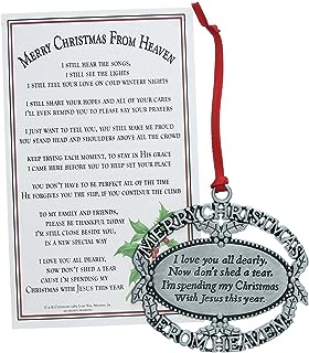 Merry Christmas From Heaven Ornament (Personalized)