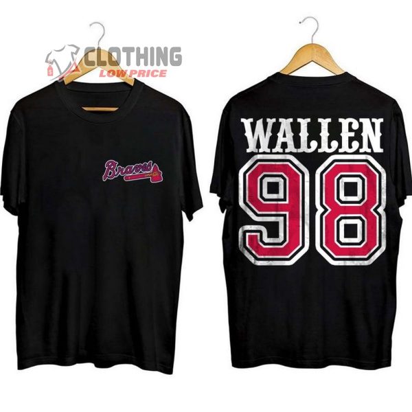98 Wallen Unisex T-Shirt, Morgan Wallen Tshirt, 98 Bravers Music Festival 2023 Shirt