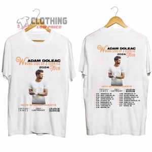 Adam Doleac The Wrong Side Of A Sunrise Tour 2024 Merch Adam Doleac Biggest Fan Shirt Adam Doleac 2024 Concert Sweatshirt Adam Doleac Setlist 2024 T Shirt 2