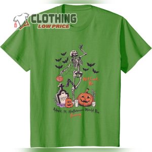 Admit It Halloween Would Be Boring Without Me Skeleton Pumpkin Batman T Shirt1 1