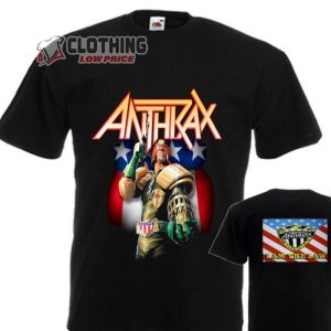 Anthrax This Battle Chose Us Lyrics Merch, Anthrax World Tour Shirt, Anthrax  Ticket Presale Code Black T-Shirt
