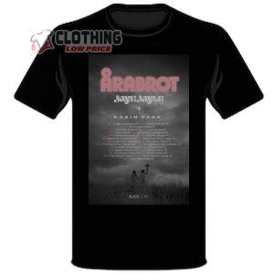Arabrot Tour 2023 Poster And Tour Dates T Shirt Arabrot Karin Park Tour 2023 T Shirt