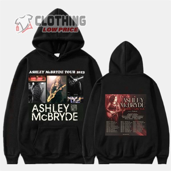 Ashley Mcbryde 2023 Tour Dates Shirt, Ashley Mcbryde The Devil I Know Tour 2023  Hoodie, Ashley Mcbryde New Album Merch, Ashley Mcbryde 2023 2024 Setlist Merch