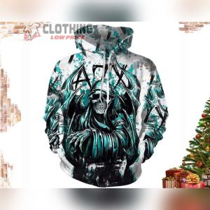 Avenged Sevenfold Christmas 3D Hoodie, Avenged Sevenfold Band Music Hoodie, Avenged Sevenfold Sweatshirt, Halloween 3D Sweatshirt, Happy Xmas 2023 Shirt, Gift Xmas Shirt
