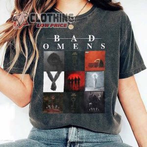 Bad Omens Band Shirt A Tour Of The Concrete Jungle Tour 2023 Bad Omens Concrete Jungle Tour Tee