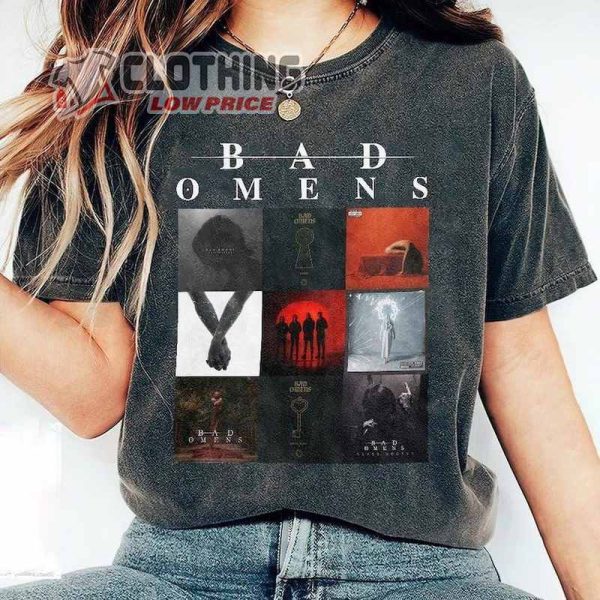 Bad Omens Band Shirt, A Tour Of The Concrete Jungle Tour 2023, Bad Omens Concrete Jungle Tour Tee