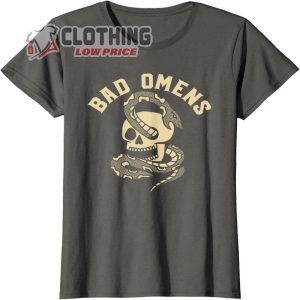 Bad Omens Snake And Skull Bad Omens T Shirt1