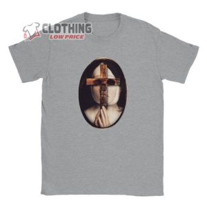 Bad Religion Behind The Cross TShirt, Catholic Nun Shirt, Gothic T Shirt