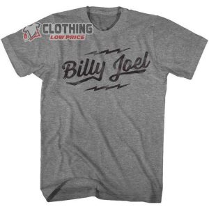 Billy Joel Logo Heather T-Shirt, Billy Joel Basic Design Merch, Billy Joel New Songs Unisex Tee Shirt