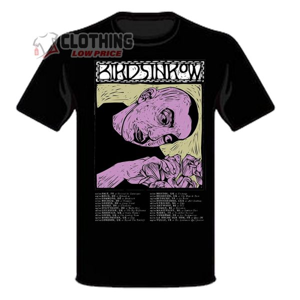 Birds In Row UK Tour 2023 Dates Merch, Birds In Row Tickets Tour 2023 T-Shirt