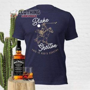 Blake Shelton Honky Tonk Country Concert Tee 2023 Gift GodS Country Lyrics Blake Shelton Western Music Unisex T Shirt3