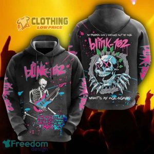 Blink-182 Music 3D T-Shirt, Blink-182 One More Time Tour Merch