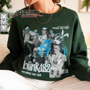 Blink 182 Music Shirt, Blink-182 Shirt, Blink-182 Trending Merch, Blink-182 Tour Shirt, Blink-182 Fan Tee, Blink-182 One More Time Tour Gift