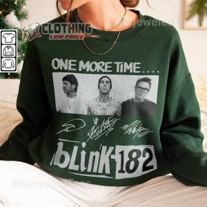 Blink 182 One More Time Tour Shirt Blink 182 Merch Blink 3