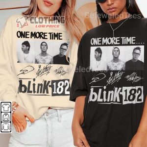 Blink 182 One More Time Tour Shirt Blink 182 Merch Blink 4